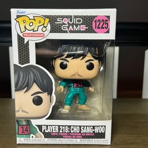 Funko POP! Squid Game, Player 218; Cho Sang-Woo